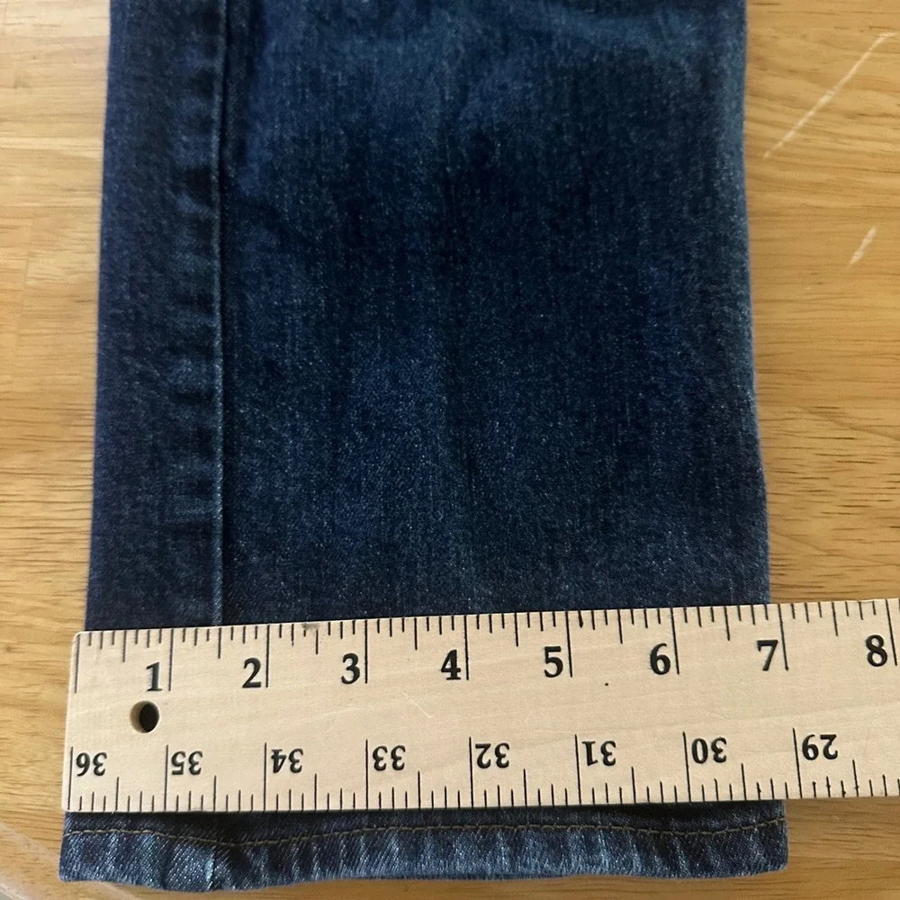 Calvin Klein Mens Standard Straight Leg Dark Wash Jeans Blue‎ W32 L30